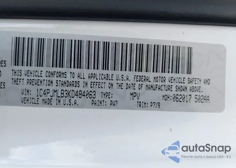 2019 Jeep Cherokee Latitude Plus 4X4 из США, поврежденный, VIN 1C4PJMLB3KD484063